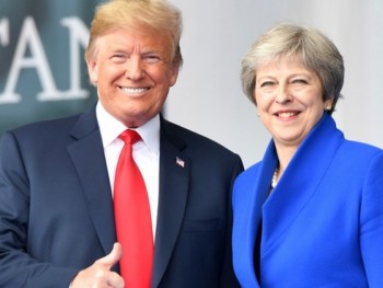 Ông Trump: Nếu Brexit kiểu bà May thì Mỹ làm ăn với EU còn hơn