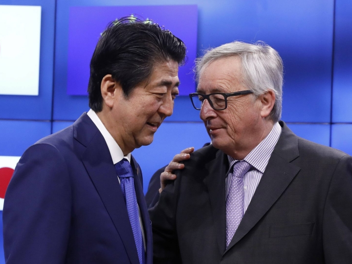 ​Nhật Bản và EU chuẩn bị ký hiệp định thương mại tự do