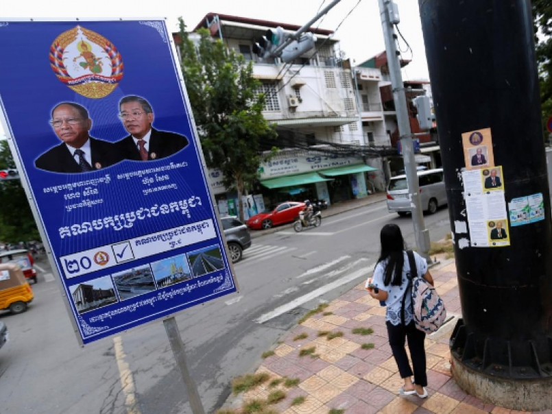 Campuchia siết chặt an ninh dịp bầu cử