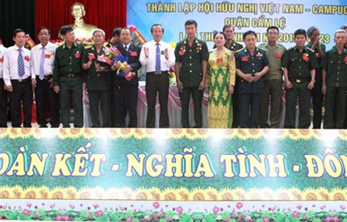 Đà Nẵng: Thành lập Hội Hữu nghị Việt Nam – Campuchia quận Cẩm Lệ