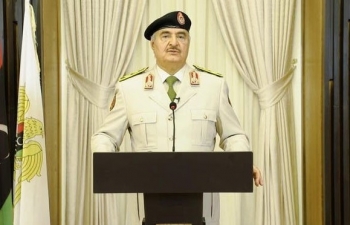 Libya: Tướng Haftar hứa hẹn "lá cờ chiến thắng sẽ sớm được giương lên ở Thủ đô Tripoli"
