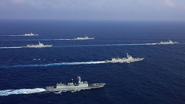Mỹ phản đối, Philippines cảnh giác việc Trung Quốc tập trận trên Biển Đông