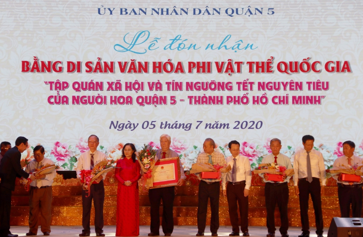 cong nhan tap quan xa hoi va tin nguong tet nguyen tieu cua nguoi hoa la di san van hoa phi vat the quoc gia