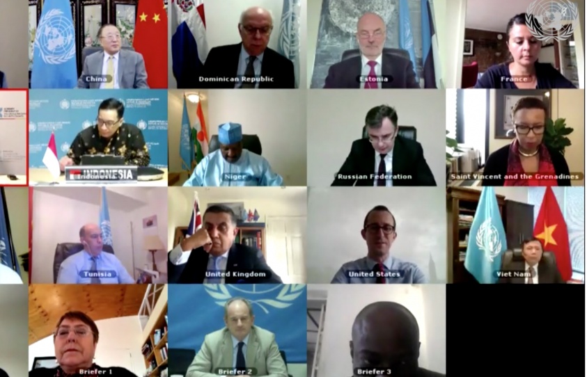 Hội đồng Bảo an họp trực tuyến mở về Hoạt động hoà bình và quyền con người