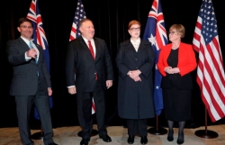 Mỹ, Australia 'đem' Trung Quốc ra thảo luận