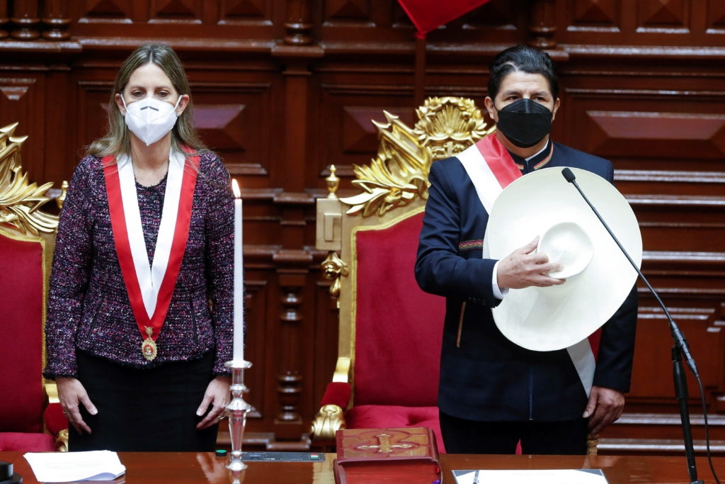 Tổng thống Peru tuyên thệ nhậm chức: Nhiều kỳ vọng và hứa hẹn. (Nguồn: AP)