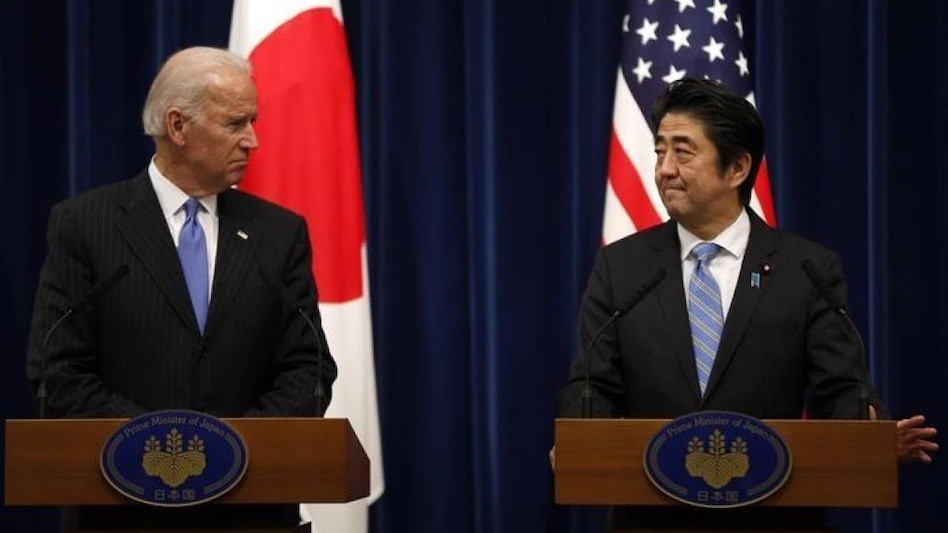 Cựu Thủ tướng Nhật Bản Abe Shinzo qua đời: Các Tổng thống Nga, Mỹ lên tiếng. (Nguồn: Reuters)