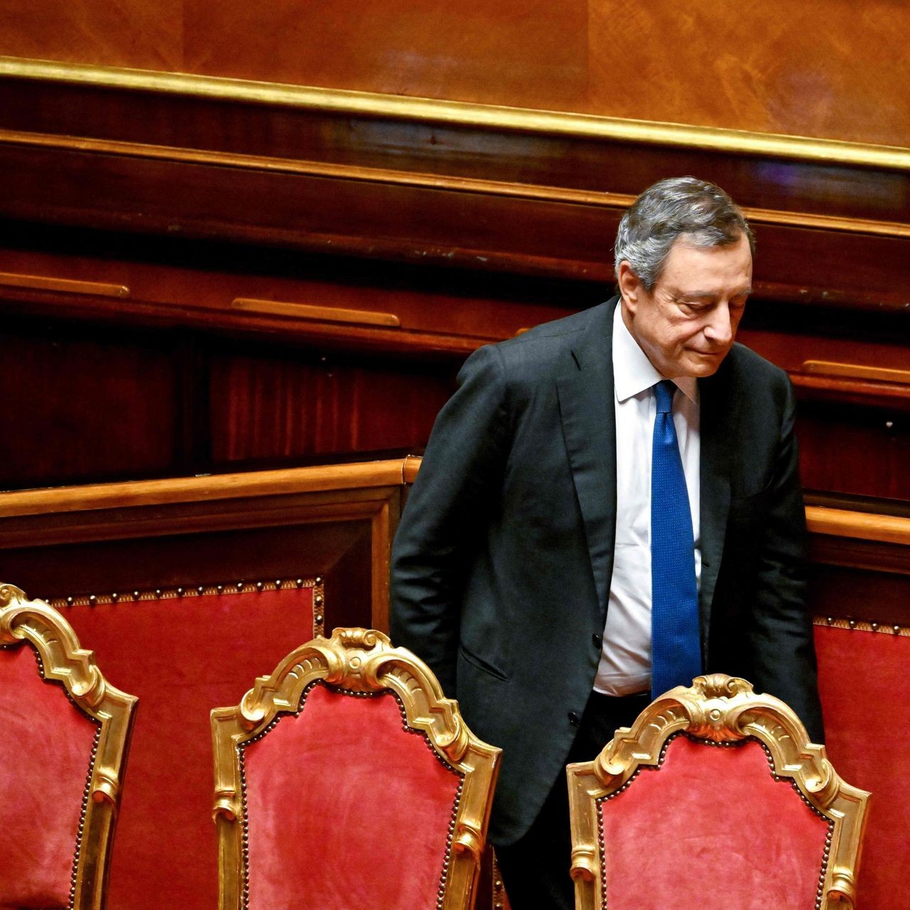 Chính trường Italy: Vượt qua cuộc bỏ phiếu tín nhiệm với ngổn ngang vấn đề, Thủ tướng Draghi sẽ từ chức? (Nguồn: AFP)