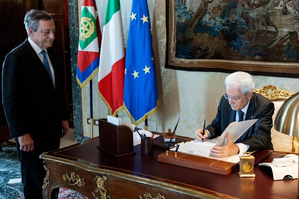 Tổng thống Italy giải tán Quốc hội sau khi Thủ tướng từ chức, công bố thời điểm bầu cử. (Nguồn: AFP)