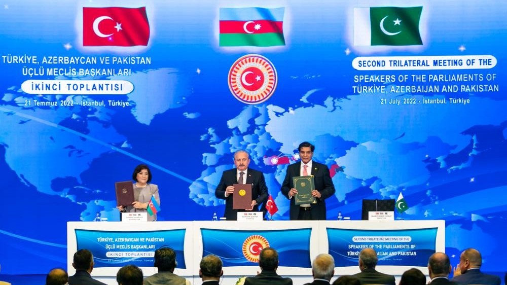 Hội nghị 3 bên các Chủ tịch Quốc hội Thổ Nhĩ Kỳ-Azerbaijan-Pakistan: Thế kỷ mới là thế kỷ châu Á