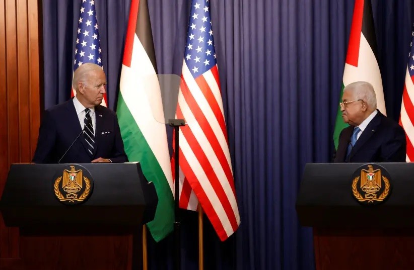 Tổng thống Palestine: Chuyến thăm Trung Đông của Tổng thống Mỹ Biden là 'số 0 tròn trĩnh'. (Nguồn: Reuters)