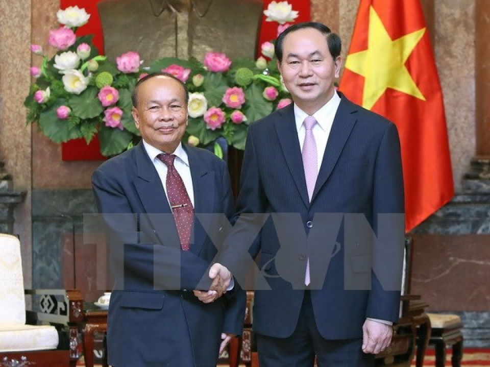 Chủ tịch nước tiếp Bộ trưởng Lễ nghi và Tôn giáo Campuchia