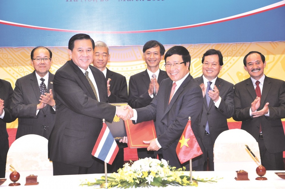 Ba trụ cột của quan hệ đối tác Việt Nam – Thái Lan: “Ổn định, thịnh vượng và bền vững” ba tru cot cua quan he doi tac viet nam thai lan on dinh thinh vuong va ben vung