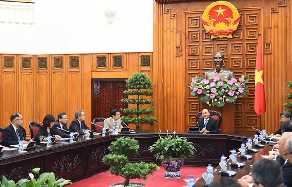 Thủ tướng tiếp Đoàn đại biểu Ủy ban Kinh tế Nhật – Việt