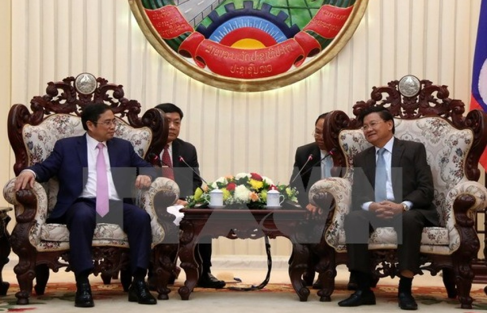 Việt Nam - Lào ký kết thỏa thuận hợp tác về công tác tổ chức Đảng