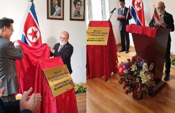 Venezuela chính thức khai trương Đại sứ quán tại Triều Tiên