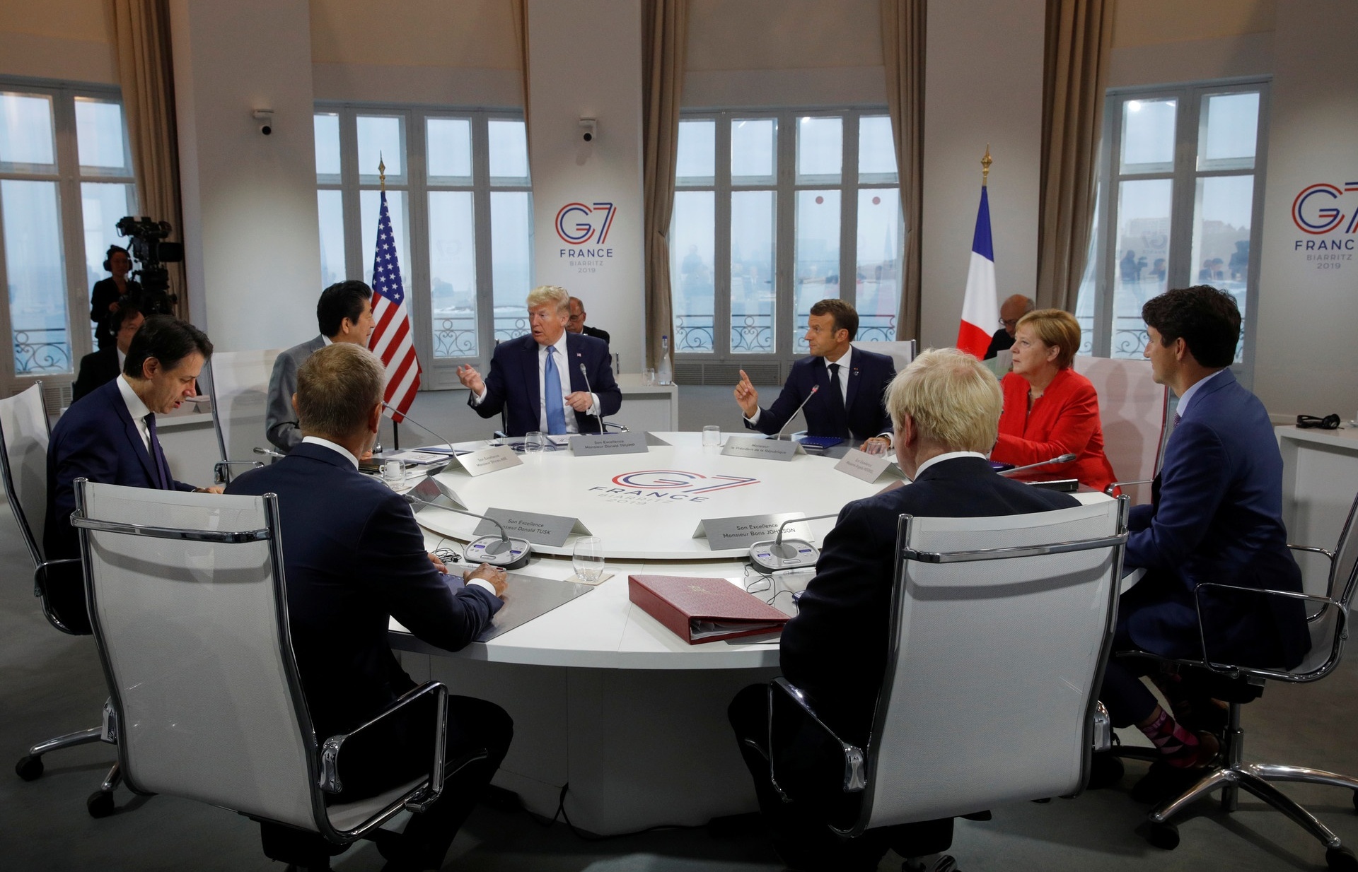 Bất đồng ý kiến, Tổng thống Mỹ 'khẩu chiến' với các nhà lãnh đạo G7 vì Nga
