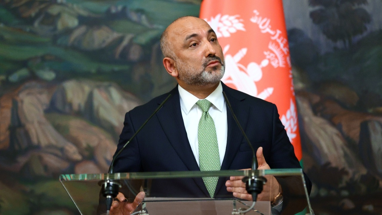Ngoại trưởng Afghanistan Mohammad Haneef Atmar'. (Nguồn: Reuters)