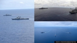 Ấn Độ-Philippines đưa các tàu khu trục đến Biển Đông tập trận chung