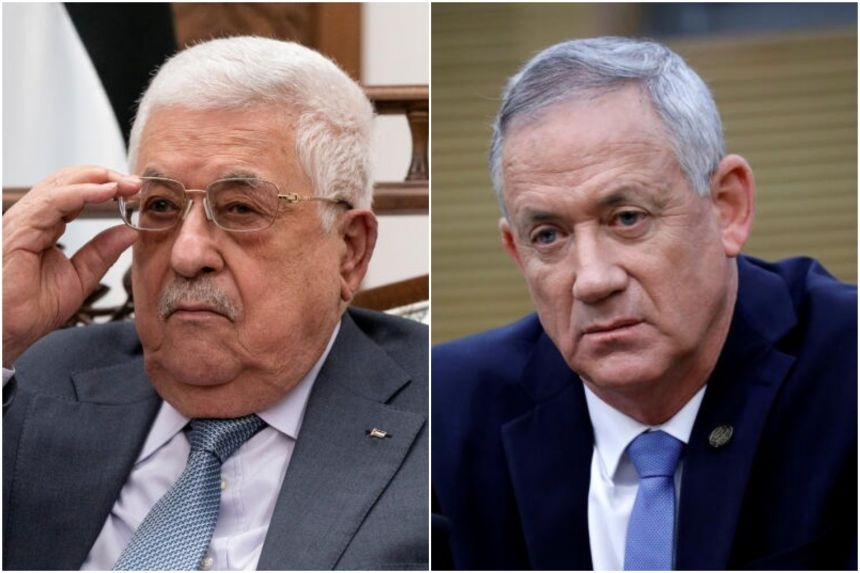 Tìm cách hóa giải 'mối duyên nặng nợ', Tổng thống Palestine gặp mặt Bộ trưởng Quốc phòng Israel. (Nguồn: Reuters)