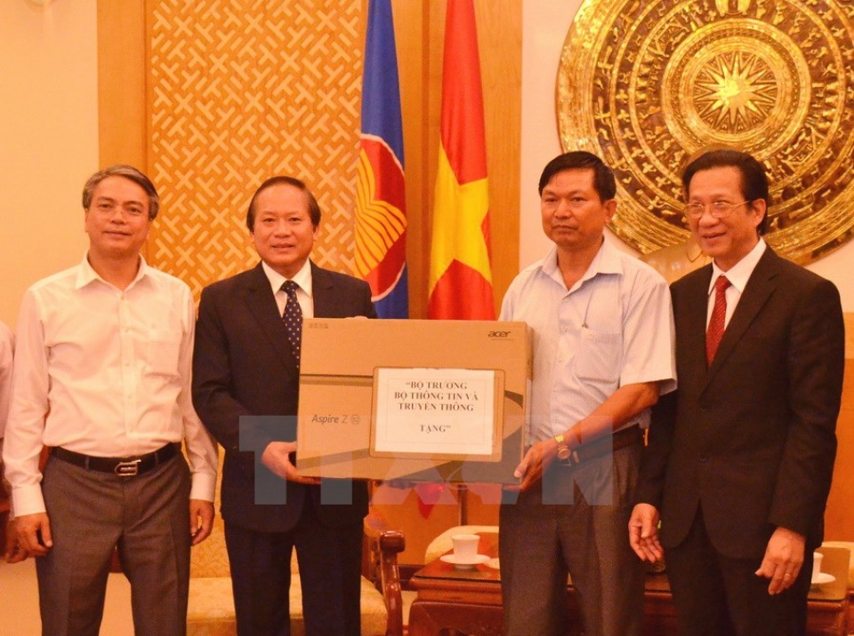 Việt Nam - Campuchia đẩy mạnh trao đổi thông tin, hợp tác truyền thông viet nam campuchia day manh trao doi thong tin hop tac truyen thong