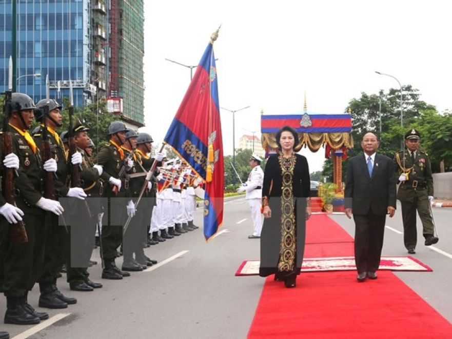 Việt Nam ưu tiên hàng đầu củng cố quan hệ với Campuchia