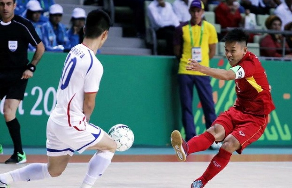 AIMAG 2017: Tuyển Futsal Việt Nam có cơ hội vào tứ kết