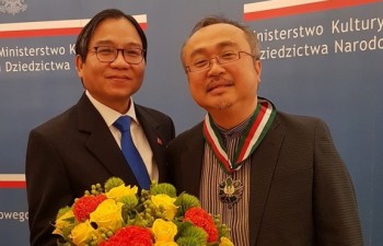 Ba Lan trao tặng NSND Đặng Thái Sơn giải thưởng cao quý nhất về văn hóa
