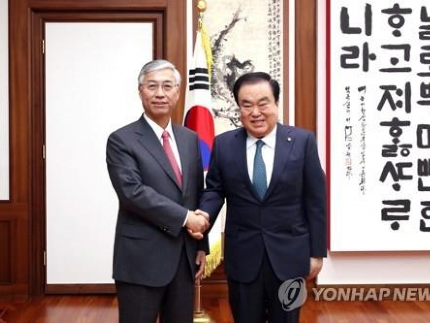 Hàn Quốc đề nghị Trung Quốc hỗ trợ tiến trình phi hạt nhân hóa Bán đảo Triều Tiên