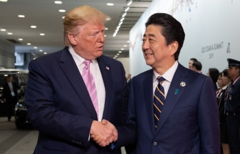 Gạt Quốc hội Mỹ sang một bên, ông Trump ký thỏa thuận thương mại sơ bộ với Nhật Bản