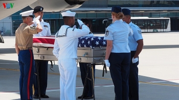 Remains of US servicemen repatriated