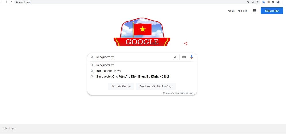 76 năm Quốc khánh 2/9: Google 'thay áo' chào mừng ngày lễ lớn của Việt Nam