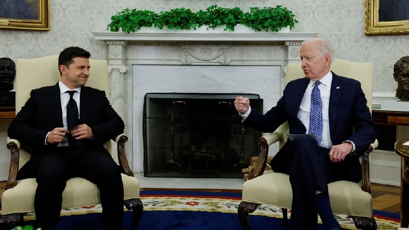 Ukraine 'hân hoan' sau Thượng đỉnh Biden-Zelensky, Mỹ hứa hẹn những gì? (Nguồn: Reuters)