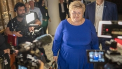 Bầu cử Quốc hội Na Uy: Liên minh cầm quyền mất thế đa số, nữ Thủ tướng Solberg thông báo từ chức