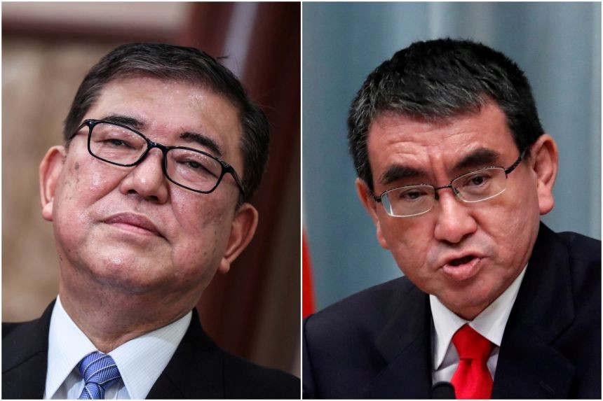 Ông Ishiba không nhập đường đua tới ghế Chủ tịch LDP, Bộ trưởng Kono đề nghị  'miếng bánh ngon'. (Nguồn: Reuters)