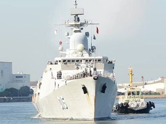 Tàu Hải quân Việt Nam được chào đón ở Osaka, Nhật Bản