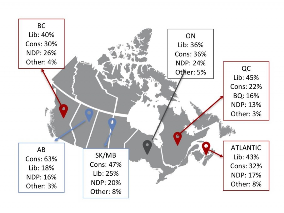 Canada: Dự báo về một cuộc bầu cử khốc liệt