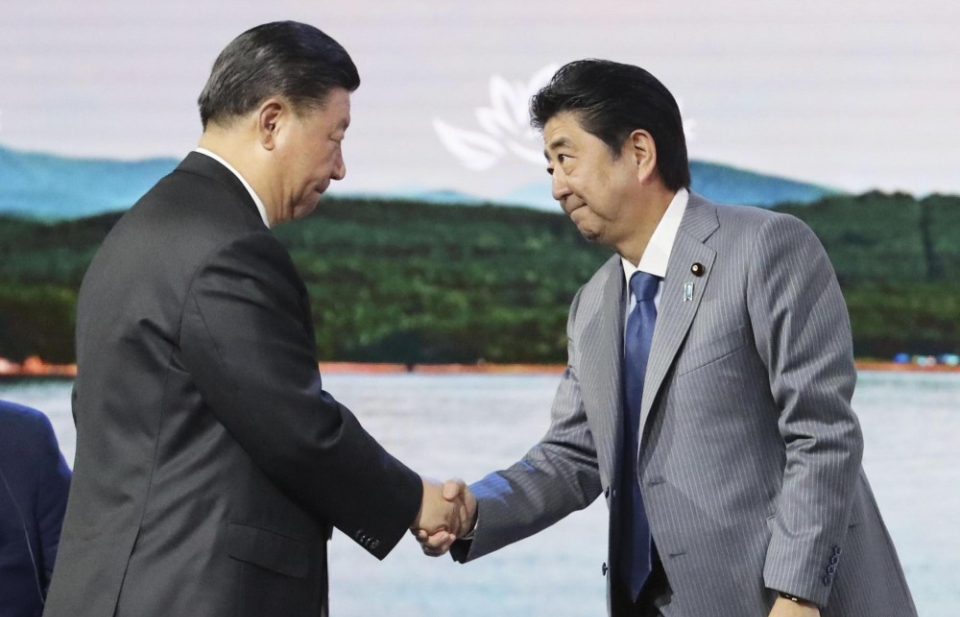 Xung đột kinh tế với Mỹ, Trung Quốc hy vọng thúc đẩy quan hệ với Nhật Bản