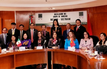 Ra mắt nhóm nghị sĩ hữu nghị Mexico - Việt Nam