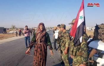 Quân chính phủ Syria đã tiến vào thị trấn biên giới với Thổ Nhĩ Kỳ