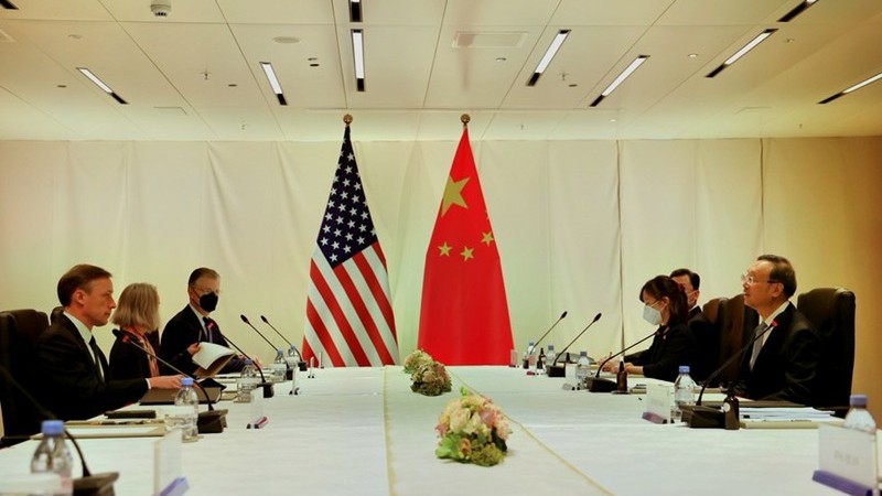 7 tháng sau cuộc gặp căng thẳng, Cố vấn An ninh Quốc gia Mỹ gặp lại Ủy viên Bộ Chính trị Trung Quốc Dương Khiết Trì