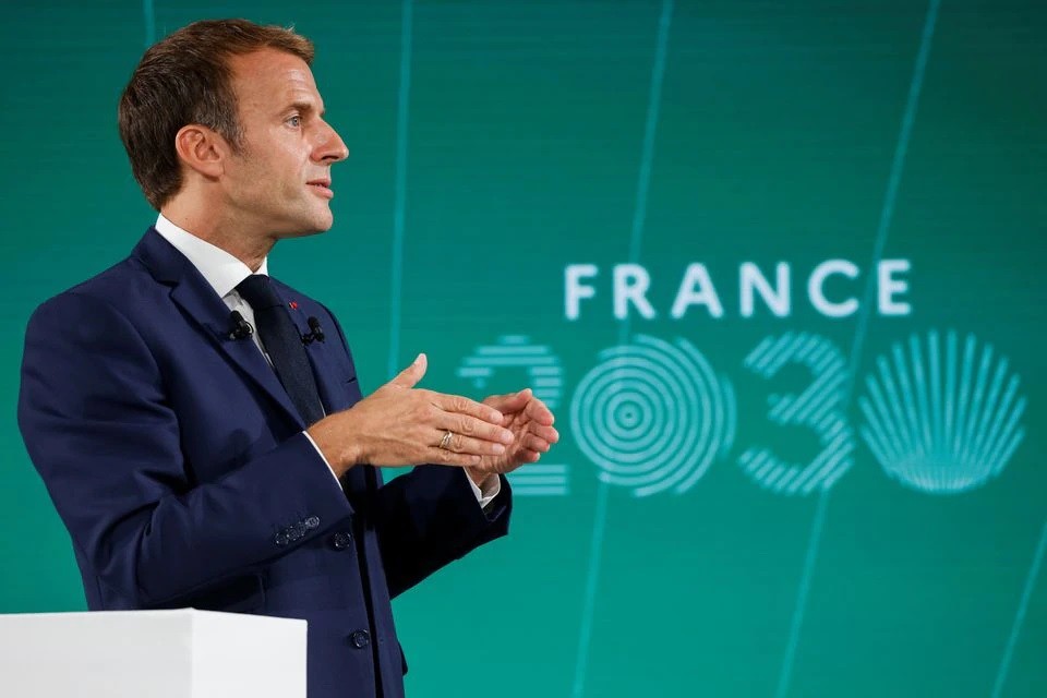 Trước loạt thách thức lớn, Tổng thống Macron công bố kế hoạch 'Nước Pháp 2030'. (Nguồn: Reuters)