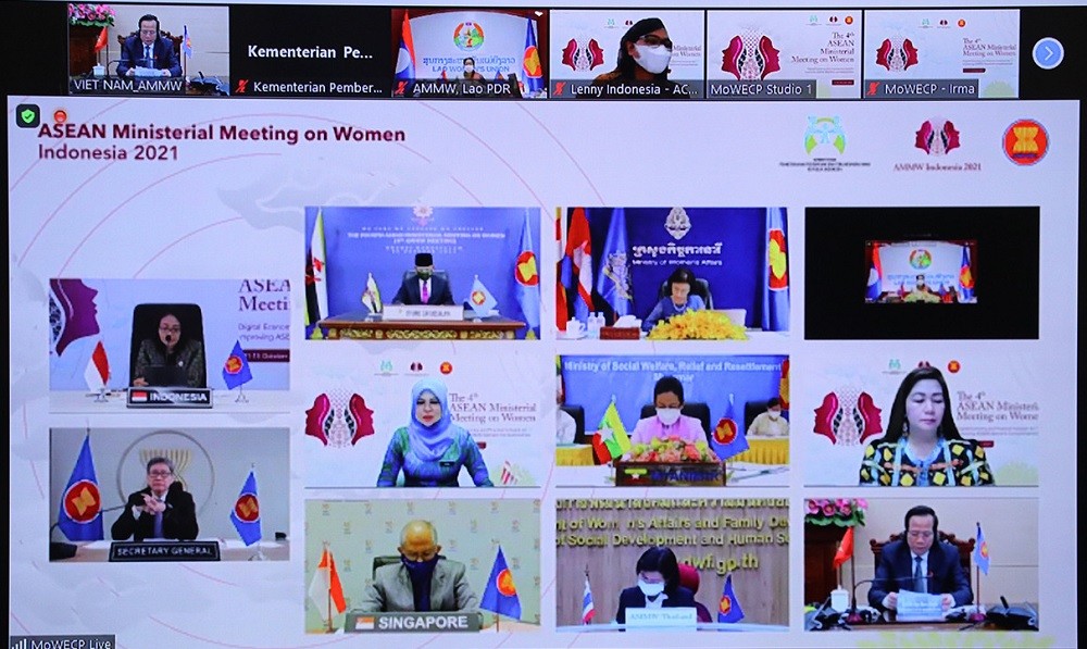Hội nghị Bộ trưởng Phụ nữ ASEAN lần thứ 4: Việt Nam khẳng định cam kết thúc đẩy thực hiện công tác bình đẳng giới. (Nguồn: Molisa)