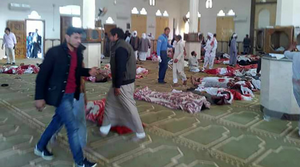 Ai Cập: Ít nhất 305 người thiệt mạng trong vụ tấn công đền thờ Hồi giáo