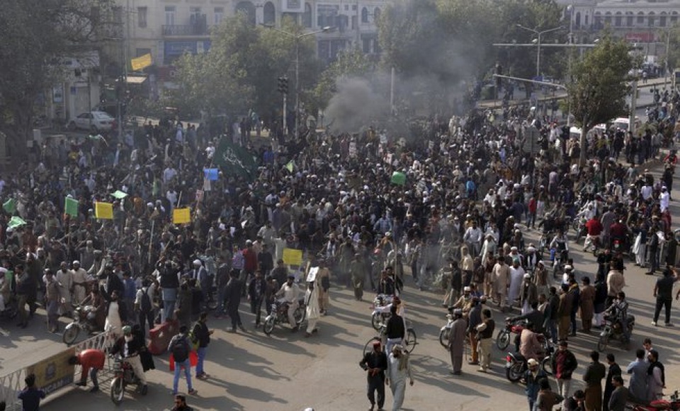 pakistan keu goi quan doi lap lai trat tu o thu do islamabad