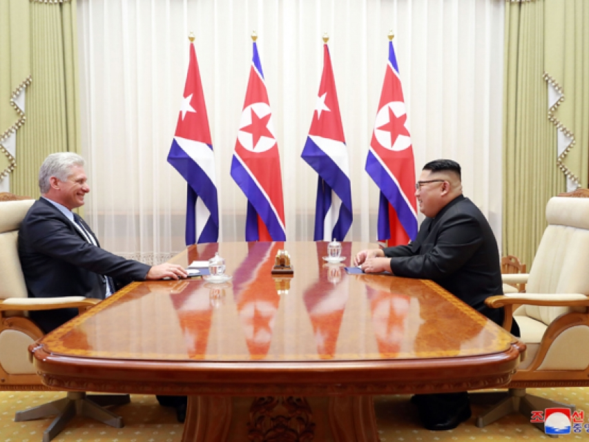 ​Lãnh đạo Triều Tiên, Cuba thảo luận vấn đề hạt nhân