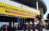 thu tuong den papua new guinea bat dau chuyen tham du hoi nghi apec 26