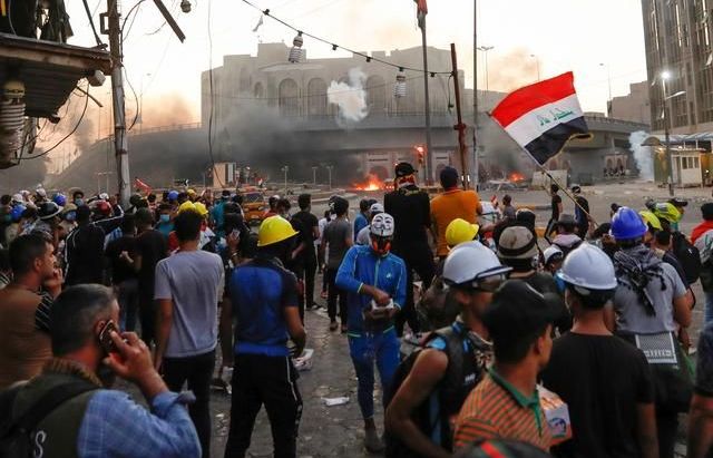 An ninh Iraq bắt giữ nhóm người tài trợ biểu tình, nghi là gián điệp của UAE