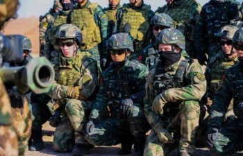 Đặc nhiệm Nga chuẩn bị tham gia cuộc diễn tập chống khủng bố của ASEAN