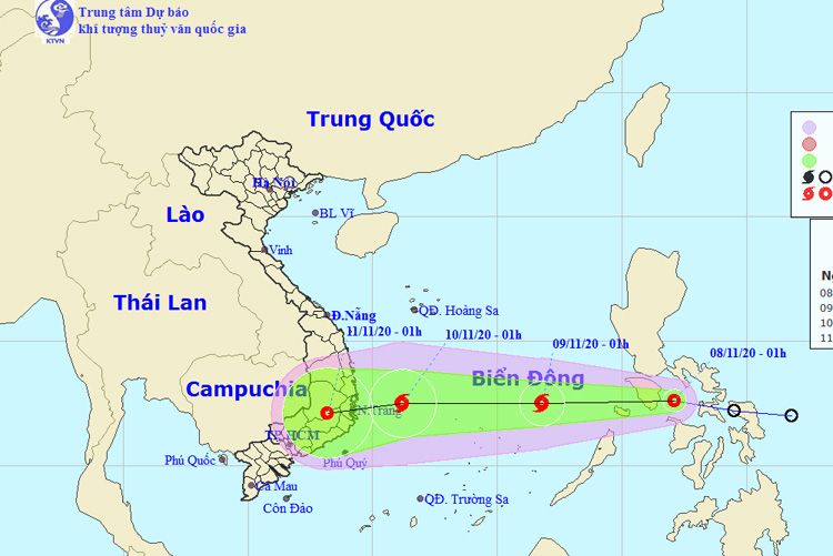 Dự báo thời tiết: Áp thấp nhiệt đới mới có khả năng mạnh lên thành bão, giật cấp 11